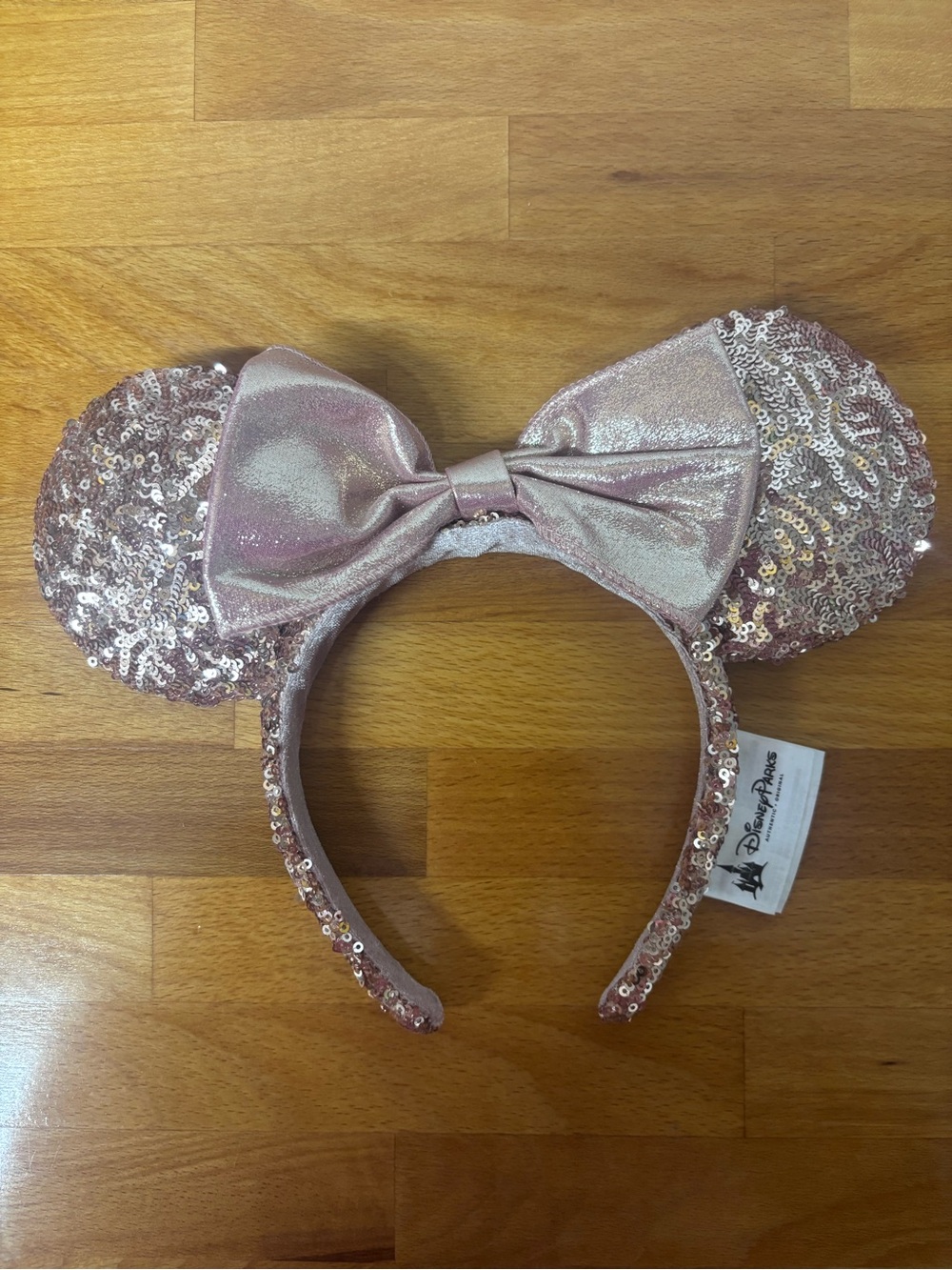 Disney Rose Gold Minnie Mouse Ears